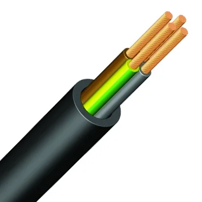 YMS 0,6/1 kV - Cablu cu izolație și manta din PVC, pt. solicitări mecanice medii