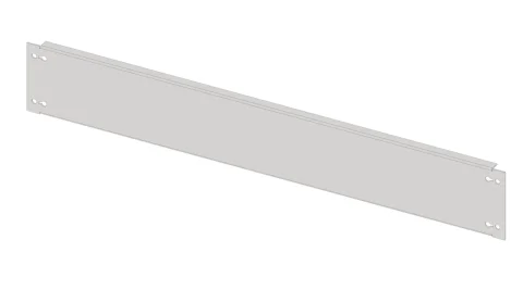 Blind Front Plates Plastic, 4 Unit-wide
