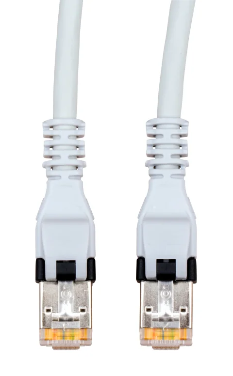Patchcabluri cu extragere prin împingere şi tragere, RJ45 ecranate Cat.6a