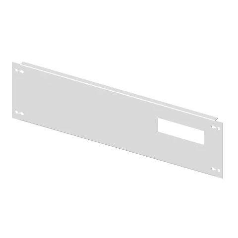 Blind Front Plates with Cutout for Overvoltage Surge Arresters