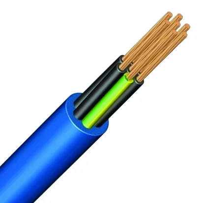 YSLY  EB - Cablu de comandă cu izolație din PVC, pt. circuite cu siguranță intrinsecă