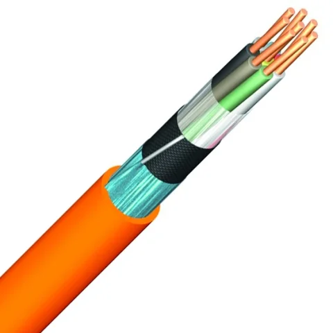 JE-H(ST)H E90 - Cablu de telecomunicații ignifug, fără halogenuri, rezistent la foc E90
