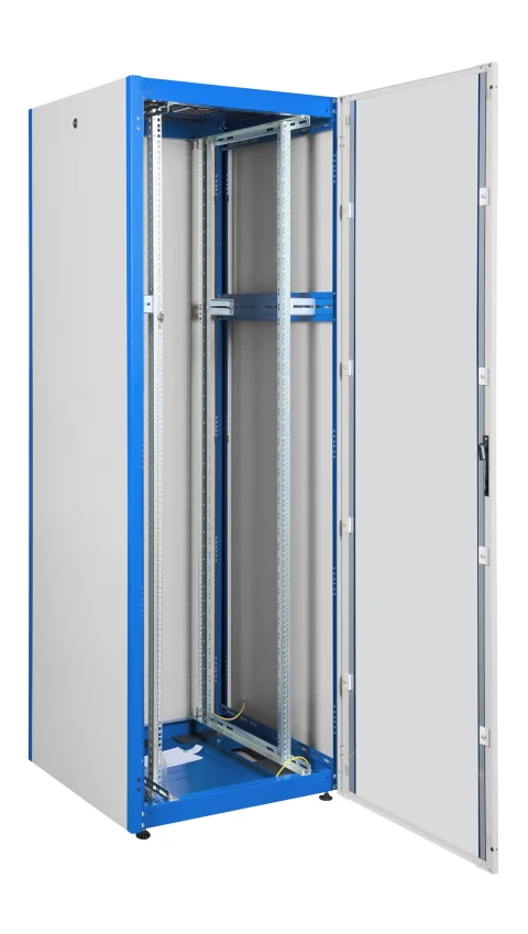 Dulapuri de podea pentru cablare structurată, lățime 800mm, adâncime 800mm, RAL7035 Gri deschis