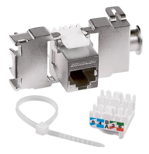 Module TOOLLESS LINE RJ45 ecranate Cat.6 în Schrack Format A (SFA)
