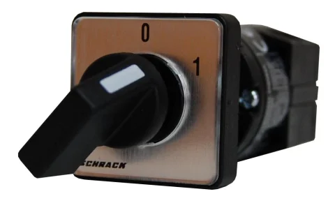 Seria B - Comutatoare cu came miniatură, 0-1, montaj frontal cu fixare centrală, D16mm și D22mm, IP65
