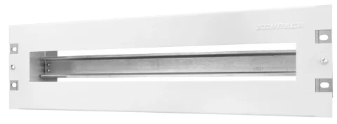 Modul suport 19" cu plastron şi şină pentru aparate modulare