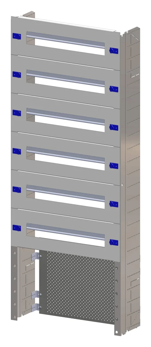 Combination distributor modular chassis