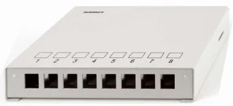 Patchpanel Desktop gol pentru module Schrack Format A (SFA) şi Schrack Format B (SFB)