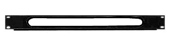 Organizator cabluri 19" cu decupaj