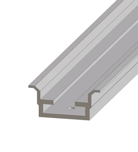 Aluminium H/C Rails for Wiring Ducts