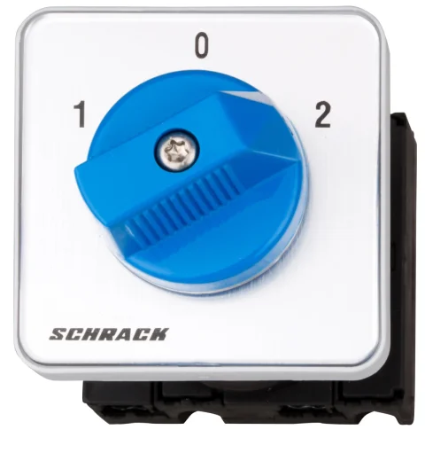 Seria B - Comutatoare cu came, cu poziţia 0, montaj frontal cu fixare centrală, D22mm, IP65