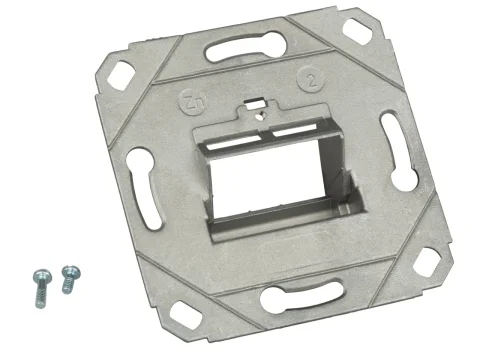 Insert pentru modul S-JACK / VISIO Design UAE pentru unul sau două module S-JACK fără placă centrală, fără ramă