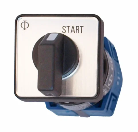 Seria KN - Comutator miniatură cu came, cu revenire, montaj frontal cu fixare centrală, D16mm și D22mm, IP66