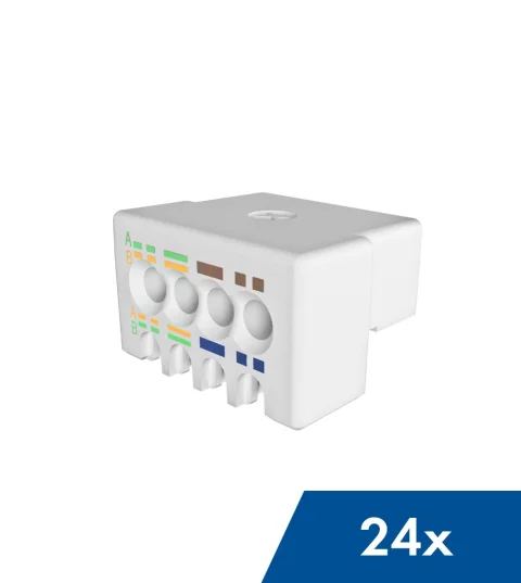 Module RJ45 S-JACK ecranate Cat.6a Schrack Format B (SFB)