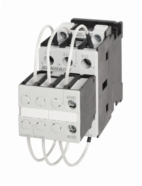 Contactoare pentru sarcini capacitive LSK, mărimi constructive 00 / 0 / 3