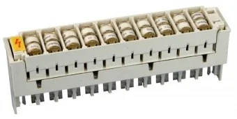 Module de protecţie la supratensiune pentru reglete LSA 2/10, forma constructivă H