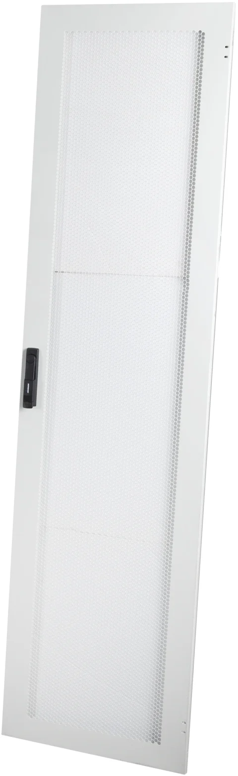 Ușă de metal perforată 80% pentru dulapuri DT, W=600, gri deschis RAL7035