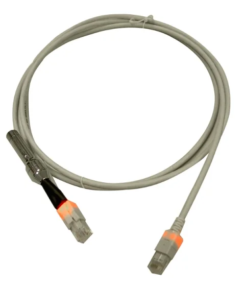 Patchcabluri cu LED RJ45 ecranate Cat.6a 10GB (Patchcabluri de sistem Clasa Ea)