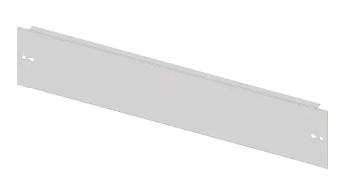 Blind Front Plates Sheet Steel for the Low-current Part, W=440mm
