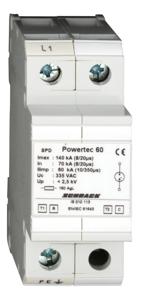 Descărcătoare combinate (clasa T1+T2) - seria Powertec