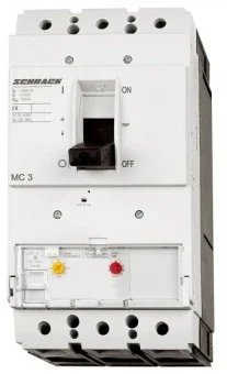Întreruptoare automate compacte MC, mărime constructivă 3 - 3 poli, 36kA
