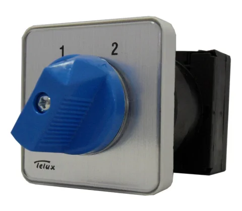 Seria B - Comutatoare cu came, fără poziţia 0, montaj frontal cu fixare centrală, D22mm, IP65
