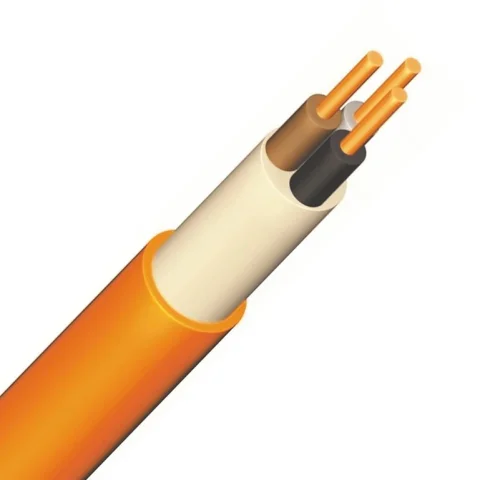 NHXH E90 - Cablu de energie 0.6/1 kV fără halogenuri, rezistent la foc E90