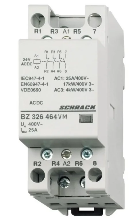 Contactoare modulare "R" AC-1, bobine de c.a./c.c.