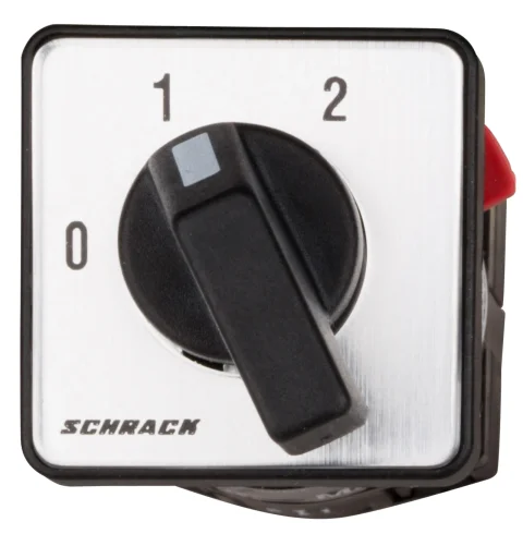 Seria B - Comutator de grup miniatură cu came, 2 grupe, montaj frontal cu fixare centrală, D16mm și D22mm, IP65