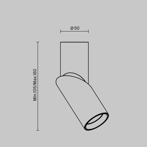 Spot Aplicat Reglabil C027CL-L10B_5