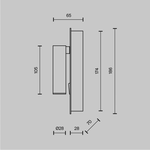 Spot de Perete Reglabil C041WL-L3W3K_4