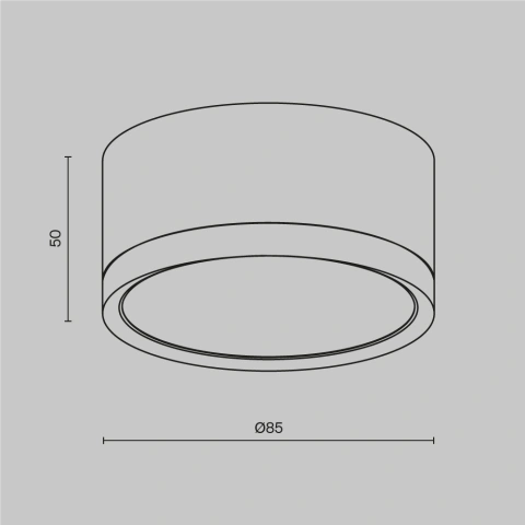 Spot de Tavan Aplicat C086CL-GX53-SRD-BG_3