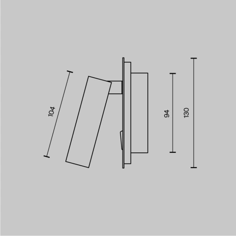 Spot de Perete Reglabil C175-WL-01-6W-B_5