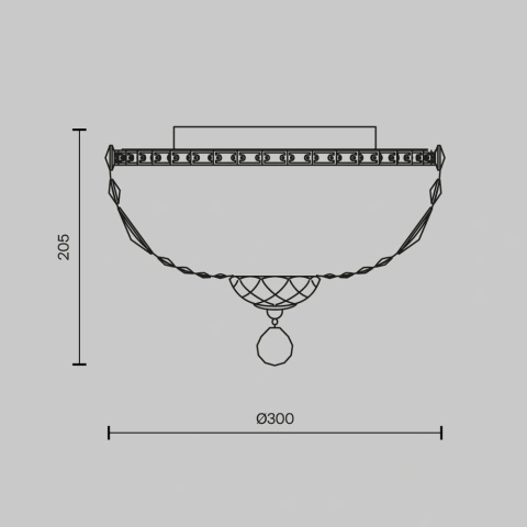 Candelabru DIA100-CL-03-G_3