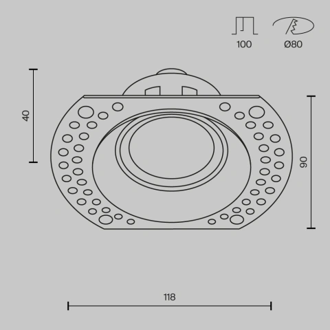 Spot Incastrat DL042-01-RD-W_4