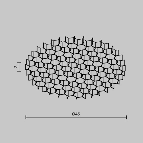 Filtru Anti Orbire HoneyComb-D45_2