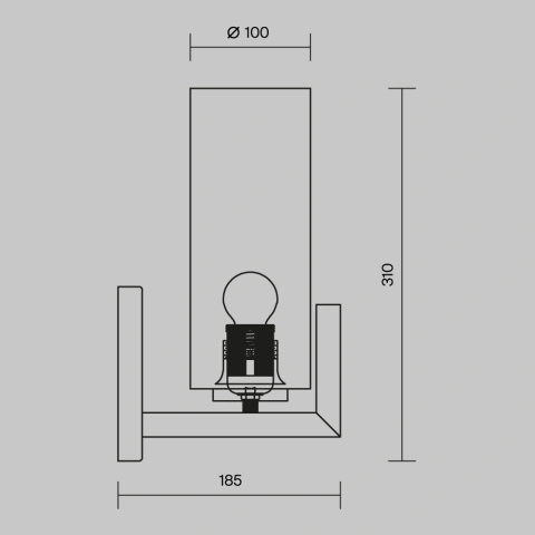 Aplica de Perete MOD089WL-01BS_3