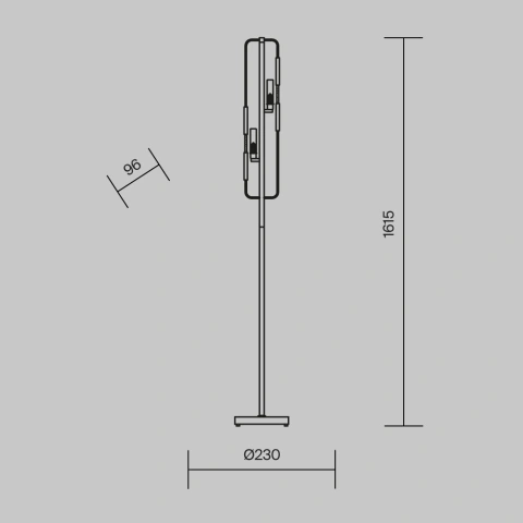 Lampadar MOD099FL-02G_4