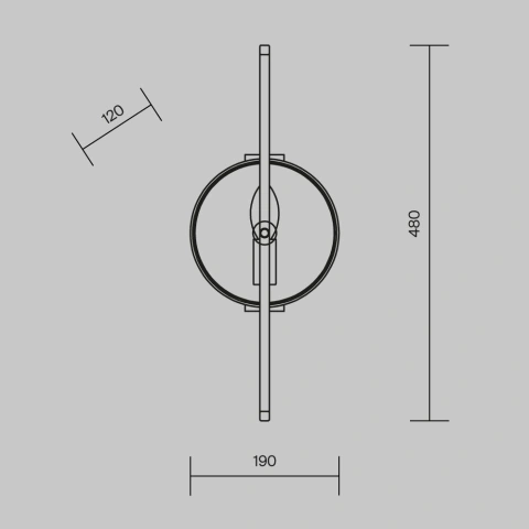 Aplica de Perete MOD099WL-01G_3