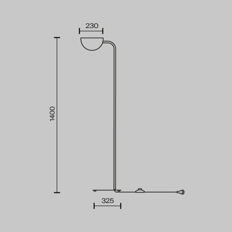 Lampadar MOD126FL-01B_3