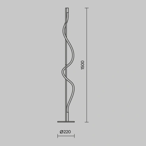 Lampadar MOD166FL-L15B3K_5