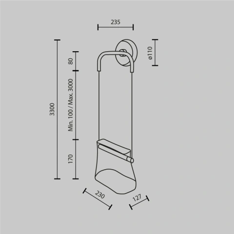 Aplica de Perete MOD170WL-L8BS3K1_4
