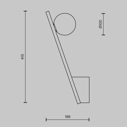 Aplica de Perete MOD175WL-01B_3