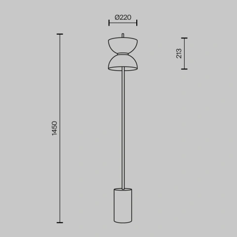 Lampadar MOD178FL-L11G3K_5
