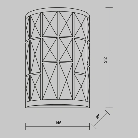 Aplica de Perete MOD184-WL-01-CH_4