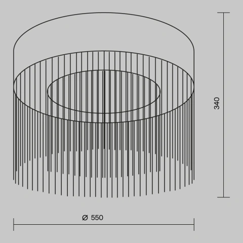Aplica de Tavan MOD190CL-L36G3K_4