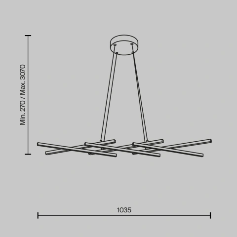 Pendul MOD244PL-L50BK_5