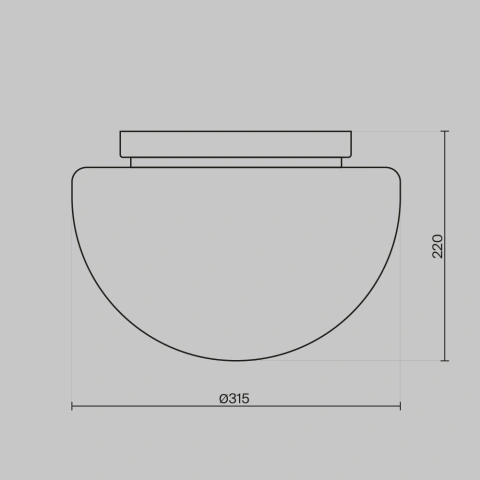Aplica de Tavan MOD270CL-01G_2