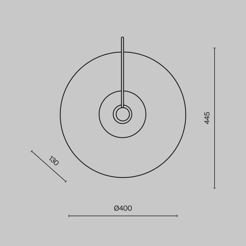Aplica de Perete MOD305WL-01CH_2