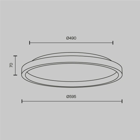 Aplica de Tavan MOD311CL-L40B3K_4